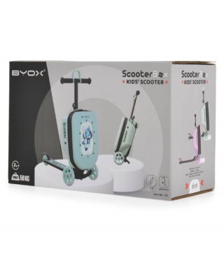 Детска тротинетка 2in1 Byox ScooterBox, Mint