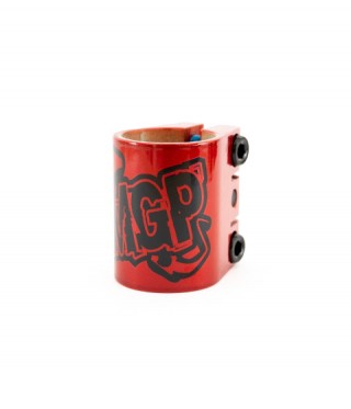 Кламп за тротинетка MGP Triple Clamp червен