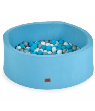 Детски мек басейн с 200 топки Moni Toys Blue-New