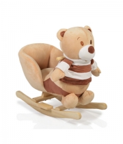 Детска люлка MONI Bear кафява