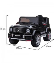 Акумулаторен джип Mercedes G63 черен