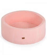 Piscina moale cu 200 bile colorate Boucle roz