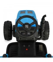 Tractor electric cu remorca Dallas albastru