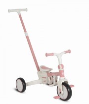 Сгъваема детска триколка BYOX Compacto 4в1 розова
